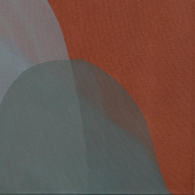 Revival 44 - Original Luminous Layered Modern Abstract Acrylic Painting on Canvas by Rachel Taggart For Sale In Los Angeles - Image 6 of 9