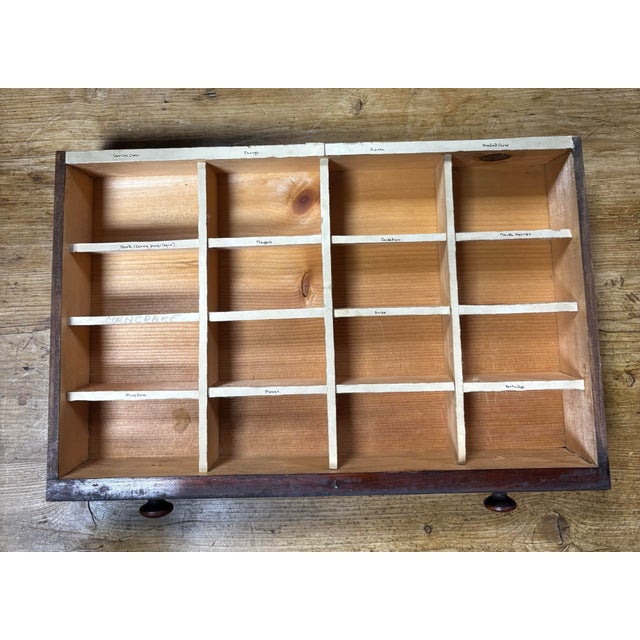 19th Century English Pine Salesman's Sample Chest of Drawers For Sale - Image 10 of 12