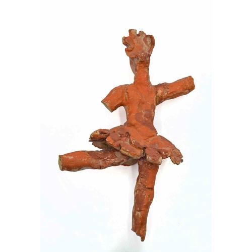 Sirio Pellegrini, Ballerina Terracotta Sculpture, 1960s, Terracotta For Sale - Image 3 of 5