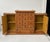 This is a charming antique primitive continental wall mounted pine apothecary or spice shelf. It is purported to be from...