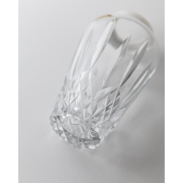 Vintage Silver Plated Crystal Glass Cocktail Shaker by RCR Italy, 1950s For Sale - Image 9 of 11