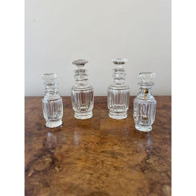 Early 19th Century Antique Georgian Bottle Cruet Set, 1800s, Set of 8 For Sale - Image 5 of 10