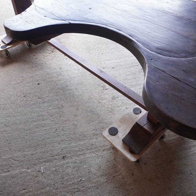 Oak Jeweller's Dining Table For Sale - Image 18 of 18