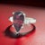Natural Tourmaline Diamond Ring Size 7 14k W Gold 4.8 TCW Certified For Sale - Image 15 of 18