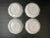 White Antique Limoges Plates - Set of 12 - Floral Gilt For Sale - Image 8 of 12