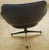1960s Mid Century Black Overman Swivel Office Chair For Sale - Image 5 of 7