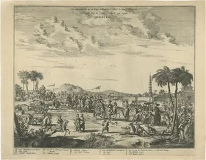 Welcoming of the Dutch Ambassador Near Peking, Paper