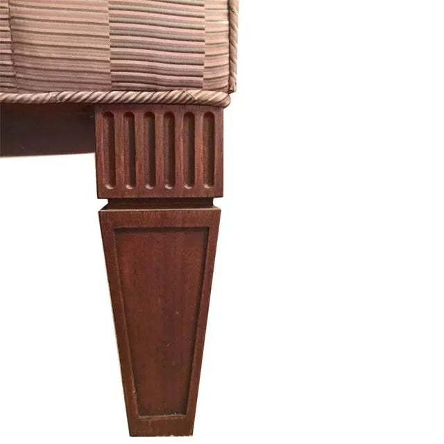 Dessin Fournir Dessin Fournir Regency Roll Arm Bench For Sale - Image 4 of 5