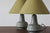 Mid-Century Modern Scandinavian Ceramic Table Lamps, Set of 2 For Sale - Image 3 of 5