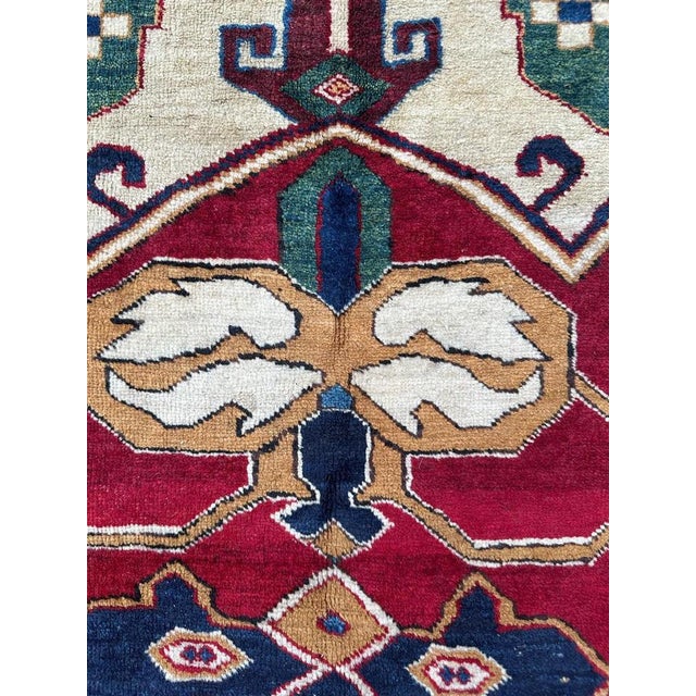 Mid-Century Azerbaijan Rug, 1950s For Sale - Image 17 of 18