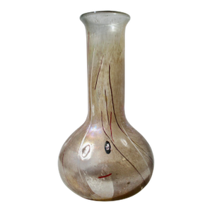 Large Art Glass Vase 15.5" Tall by 9.25" Diameter