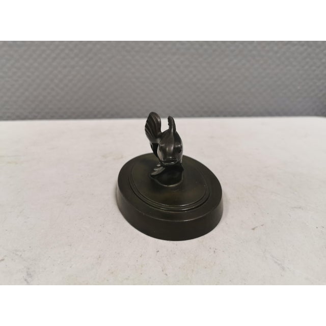 Letterweight in Bronze by Just Andersen, 1920s For Sale - Image 3 of 9