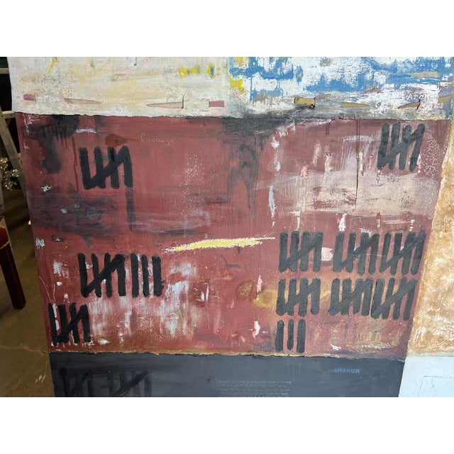 Mixed Media Abstract Art by Craig McCord For Sale In Dallas - Image 6 of 10