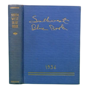 "Southwest California Blue Book" 1936 Berry, Lenora King [Editor]