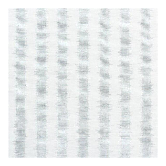 Sample - Schumacher Attleboro Ikat Fabric in Mineral For Sale