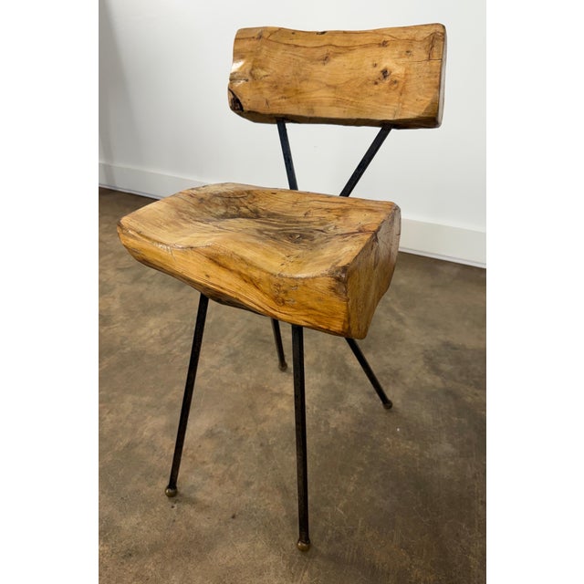 Mid 20th Century Set of Three Sculptural Brutalist Organic Mexican Modern Dining / Accent Chairs For Sale - Image 18 of 18