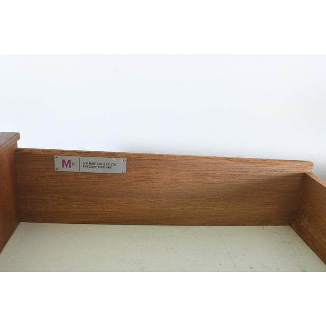 Brown Mid 20th Century Val Rossi Credenza in Teak for A.H. McIntosh For Sale - Image 8 of 10