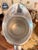 Vintage Wilton Armetale “Flutes & Pearls” Pitcher | Ribbed Pewter-Tone Metal Water Jug | Barware For Sale In Charleston - Image 6 of 8