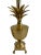 Late 20th Century Pair of Late 20th Century Palm Beach Regency Golden Brass Pineapple Lamps For Sale - Image 5 of 12