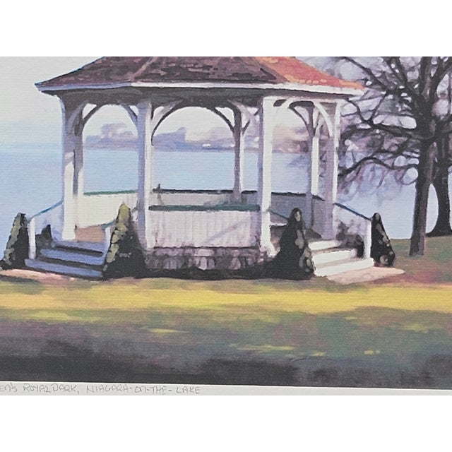 Doug Forsythe, Queen's Royal Park, Niagara-on-the-Lake, 1980s, Print, Framed For Sale - Image 12 of 15
