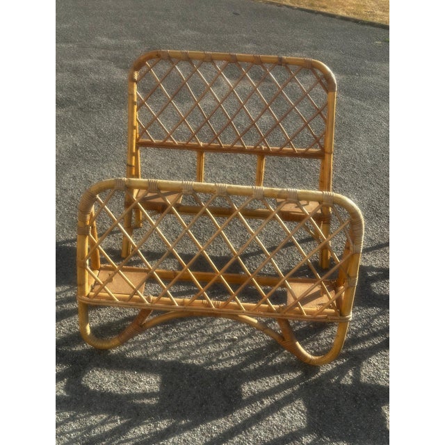 Vintage Single Rattan Beds, 1970s, Set of 2 For Sale - Image 16 of 18