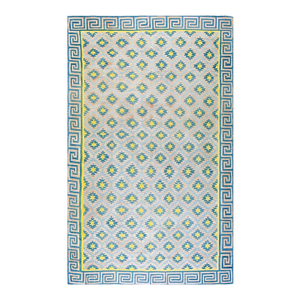 1930s Indian Cotton Dhurrie Carpet ( 7' x 11'6" - 213 x 351 )