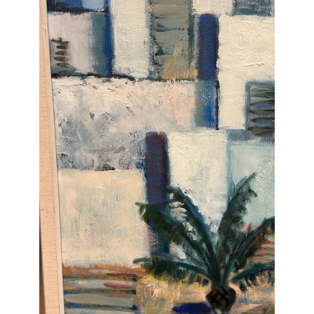 Gunnar Stålbrand, Palm Trees, 1960s, Oil Painting on Canvas, Framed For Sale - Image 8 of 18