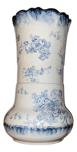 1900s Victorian Umbrella Stand by Maddocks Lamberton Pottery Trenton, Nj