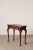 English 18th Century George I Mahogany Club Footed Game Table With Suede Interior For Sale - Image 3 of 10