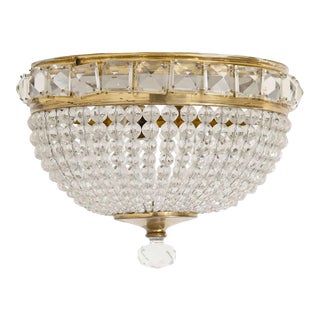 Pearl Chandelier from Bakalowits & Söhne, 1950s For Sale