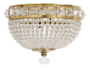 Pearl Chandelier from Bakalowits & Söhne, 1950s