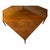 Vintage Mid-Century Tiered End Corner Table by Heritage Henredon, Walnut For Sale - Image 10 of 11