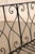 Vintage Wrought Iron Scrollwork Garden Bench For Sale - Image 18 of 18