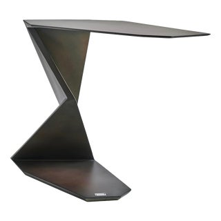 Samotrax Console Table with Anti-Flex Metal Core and Aluminium Plates by Orfeo Studio For Sale