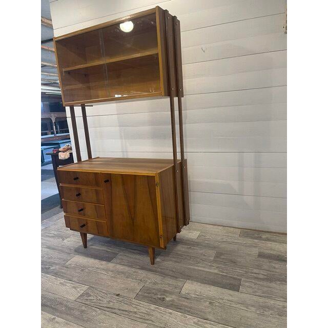 Vintage – Retro Closet [ Monti ] by Novy Domov, 1960 [ Can be used as a Roomdevider together with Nr. 241 and Nr, 244]...