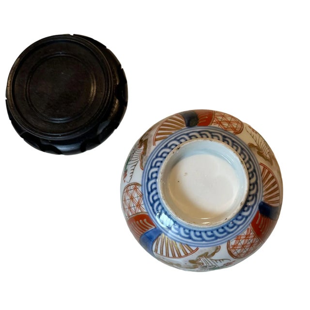 White 19th Century Japanese Imari Rice Bowl For Sale - Image 8 of 8