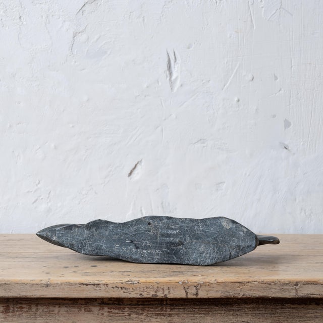 Josephine Nalukturuk Inuit Salmon Carving For Sale - Image 10 of 11