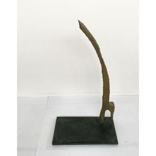 Urano Palma, Abstract Homage to Giacometti, 1970, Bronze For Sale - Image 12 of 18