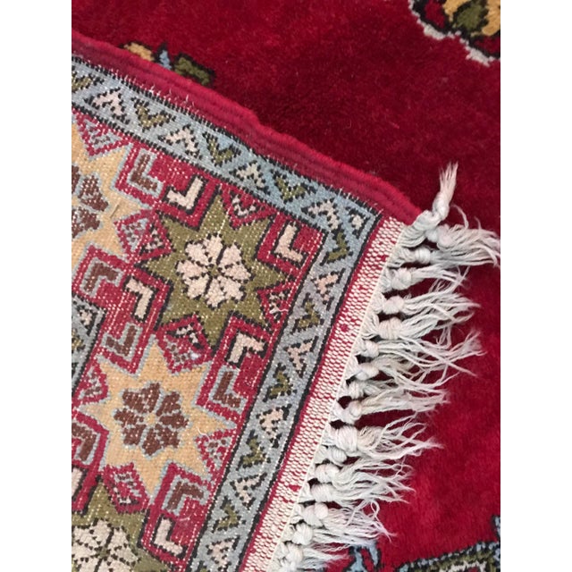 Vintage Hand-Knotted Moroccan Rabat For Sale - Image 12 of 13