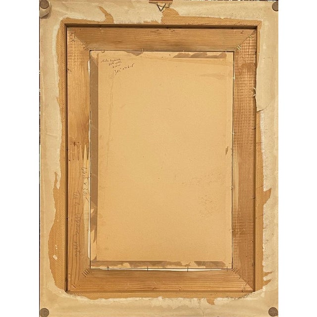 Modern Modernist Artist, Student, Oil on Panel, Framed For Sale - Image 3 of 7