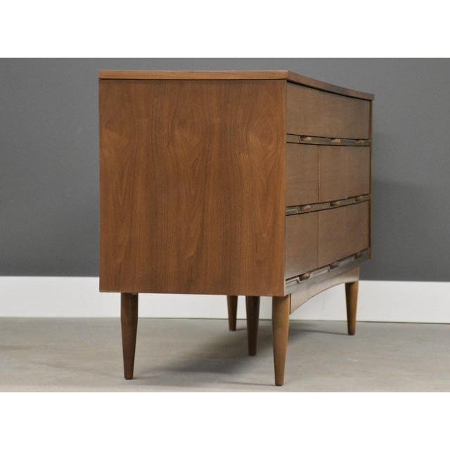 1960s 1960s Walnut and Formica Mid Century Dresser For Sale - Image 5 of 9