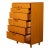 Wood Mid Century Modern Danish Tall Boy Teak Chest of Drawers Six Drawer Dresser 1960 For Sale - Image 7 of 13