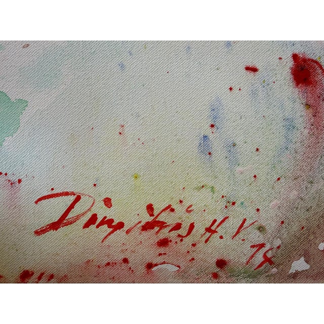 Dimitris Hoffmann-Ververidis, Waldfeuer II, 2014, Acryllic on Canvas For Sale - Image 4 of 7