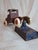 Metal Rare 1920s Champion Cast Iron Mack C-Cab Dump Truck Original Paint & White Tires For Sale - Image 7 of 18