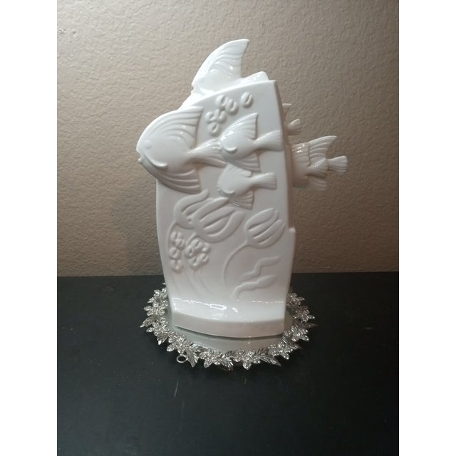 English Gorgeous Royal Doulton Images Serenity Porcelain Sculpture For Sale - Image 3 of 6