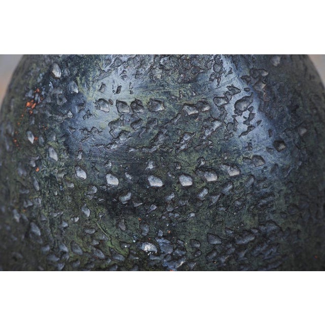 Ceramic Art Deco Vase in Ceramics, Czech, 1920s For Sale - Image 7 of 10