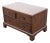 Vintage Mount Airy 3 Drawer Low Chest Style Side Table For Sale