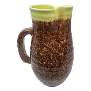 Vintage Pitcher in Glazed Ceramic from Poterie d'Accolay, France, 1970s For Sale