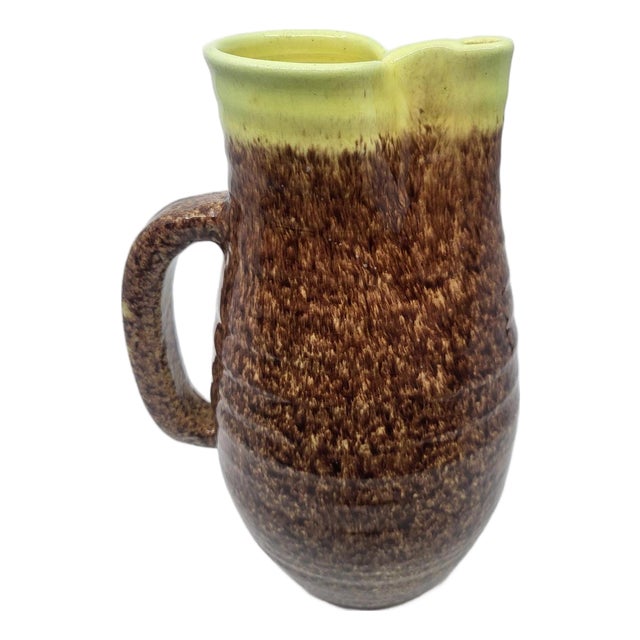 Vintage Pitcher in Glazed Ceramic from Poterie d'Accolay, France, 1970s For Sale