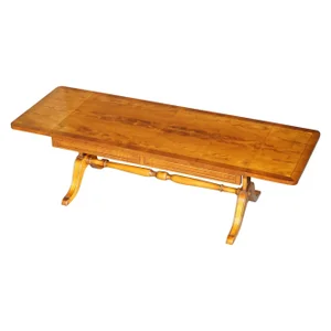 Extending Burr Yew Wood Coffee Table from Bevan Funnell
